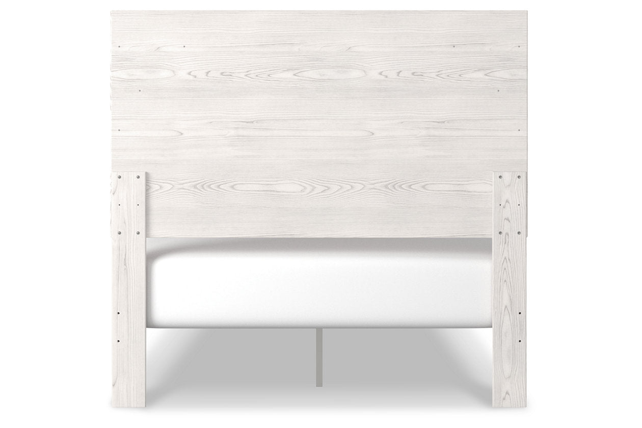 Gerridan White/Gray Full Panel Bed - SET | B1190-55 | B1190-86 - Luna Furniture - Dallas Store