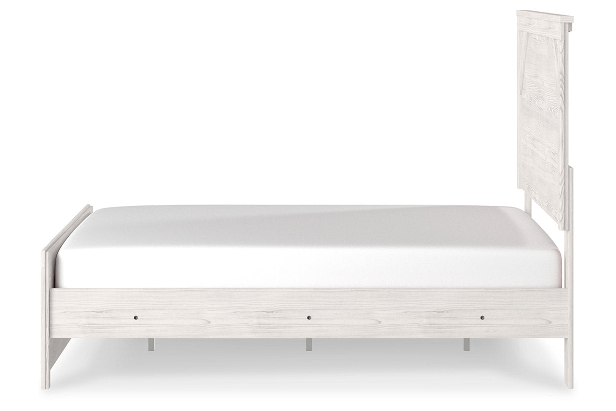 Gerridan White/Gray Full Panel Bed - SET | B1190-55 | B1190-86 - Luna Furniture - Dallas Store
