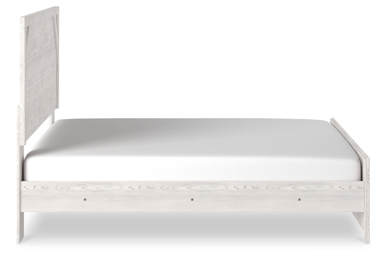Gerridan White/Gray King Panel Bed - SET | B1190-72 | B1190-97 - Luna Furniture - Dallas Store