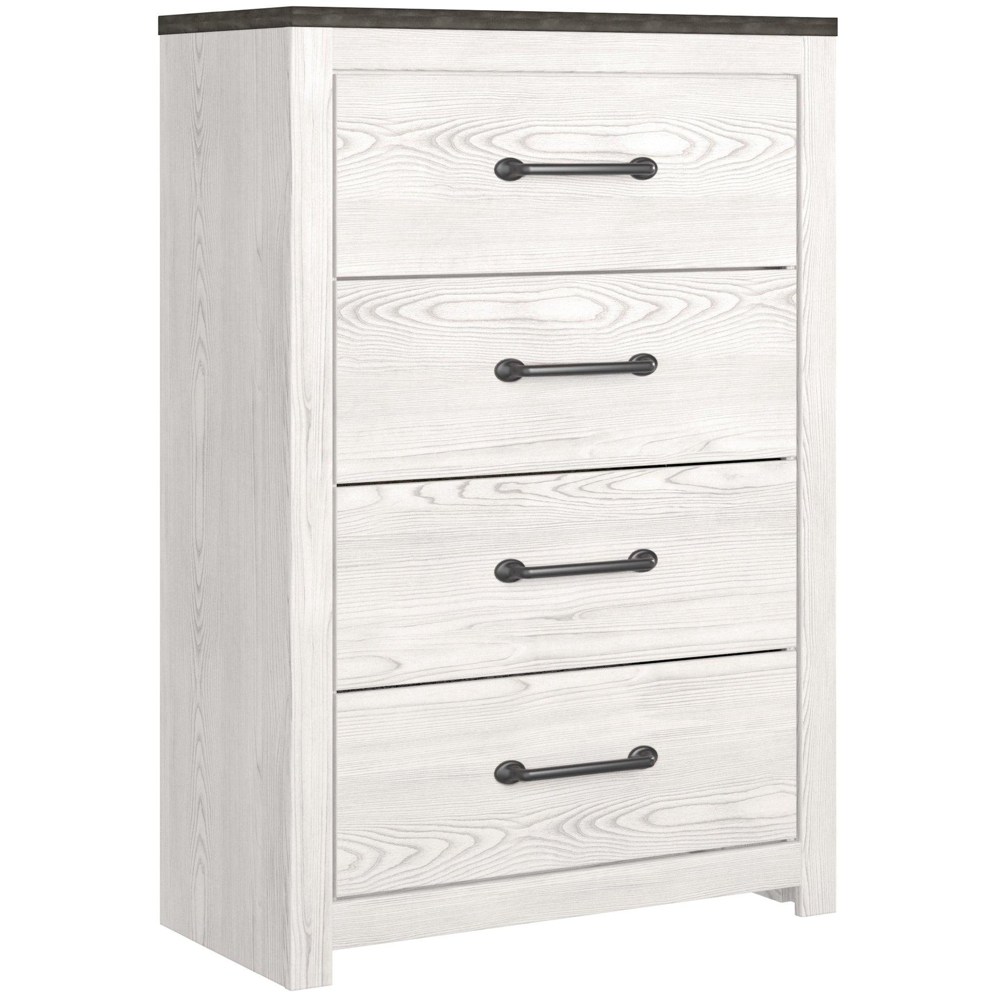 Gerridan White/Gray Lighted Panel Bedroom Set - SET | B1190-54 | B1190-57 | B1190-98 | B1190-92 | B1190-44 - Luna Furniture - Dallas Store