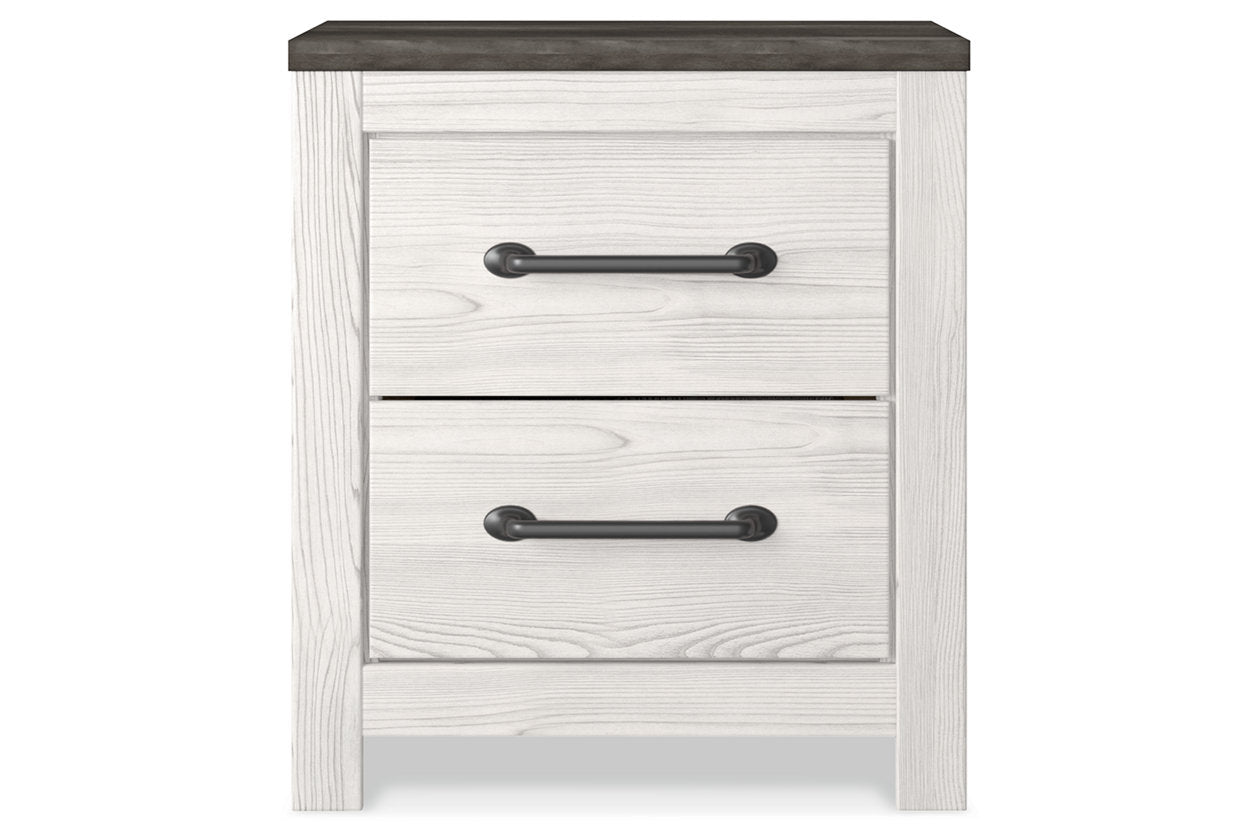 Gerridan White/Gray Nightstand - B1190-92 - Luna Furniture - Dallas Store