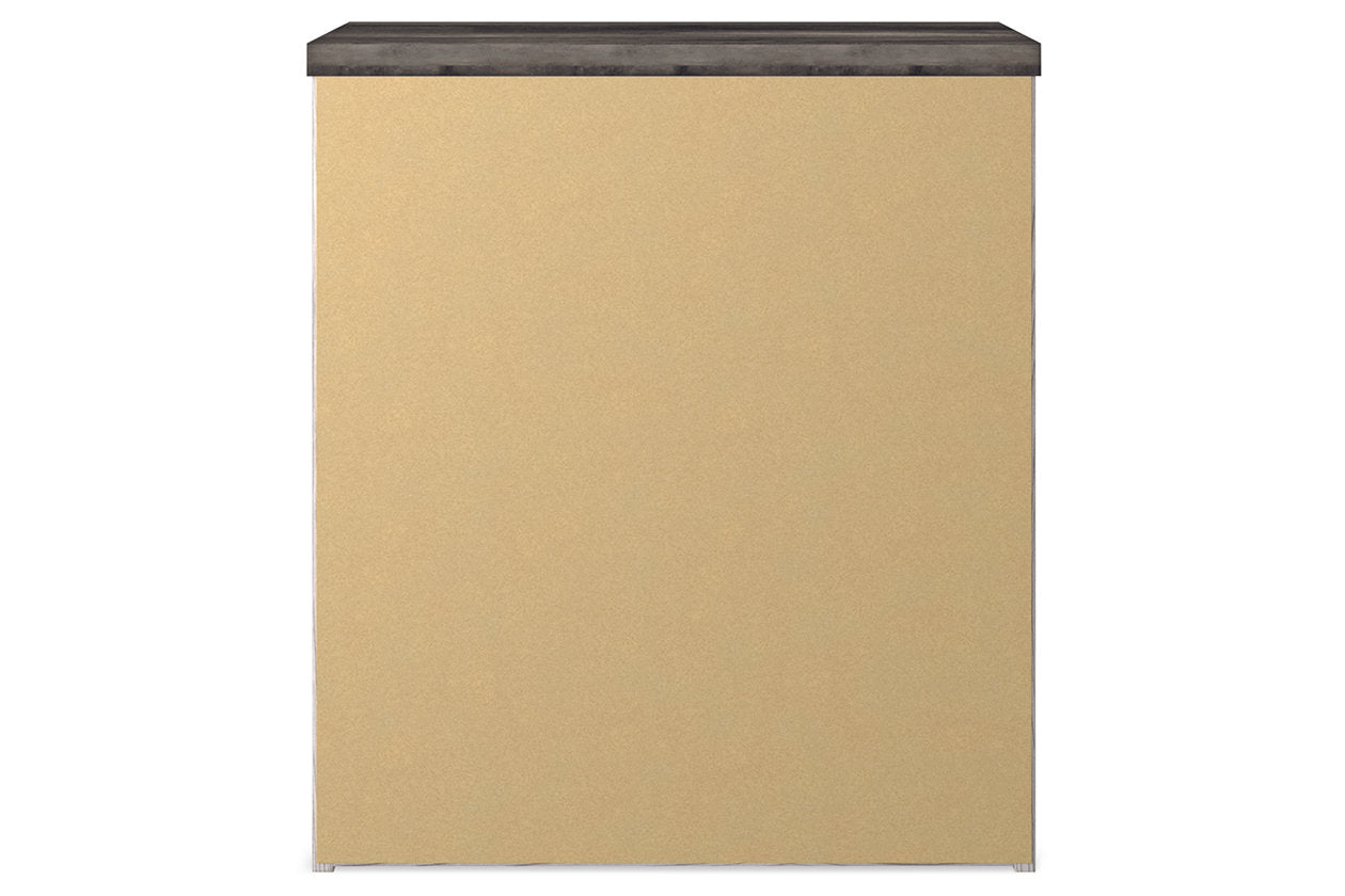 Gerridan White/Gray Nightstand - B1190-92 - Luna Furniture - Dallas Store