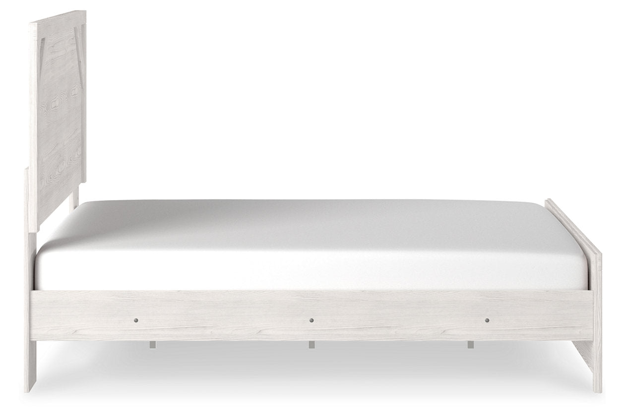 Gerridan White/Gray Queen Panel Bed - SET | B1190-71 | B1190-96 - Luna Furniture - Dallas Store