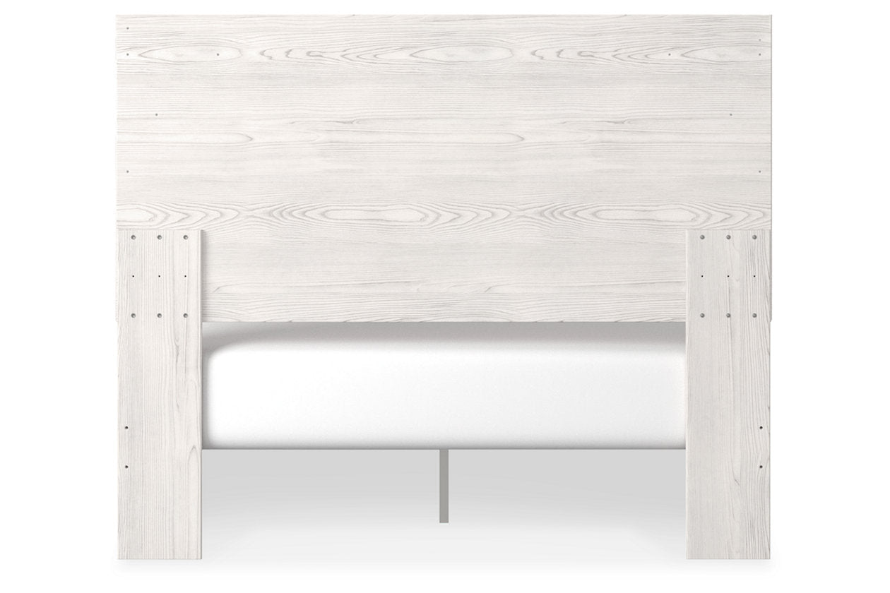 Gerridan White/Gray Queen Panel Bed - SET | B1190-71 | B1190-96 - Luna Furniture - Dallas Store