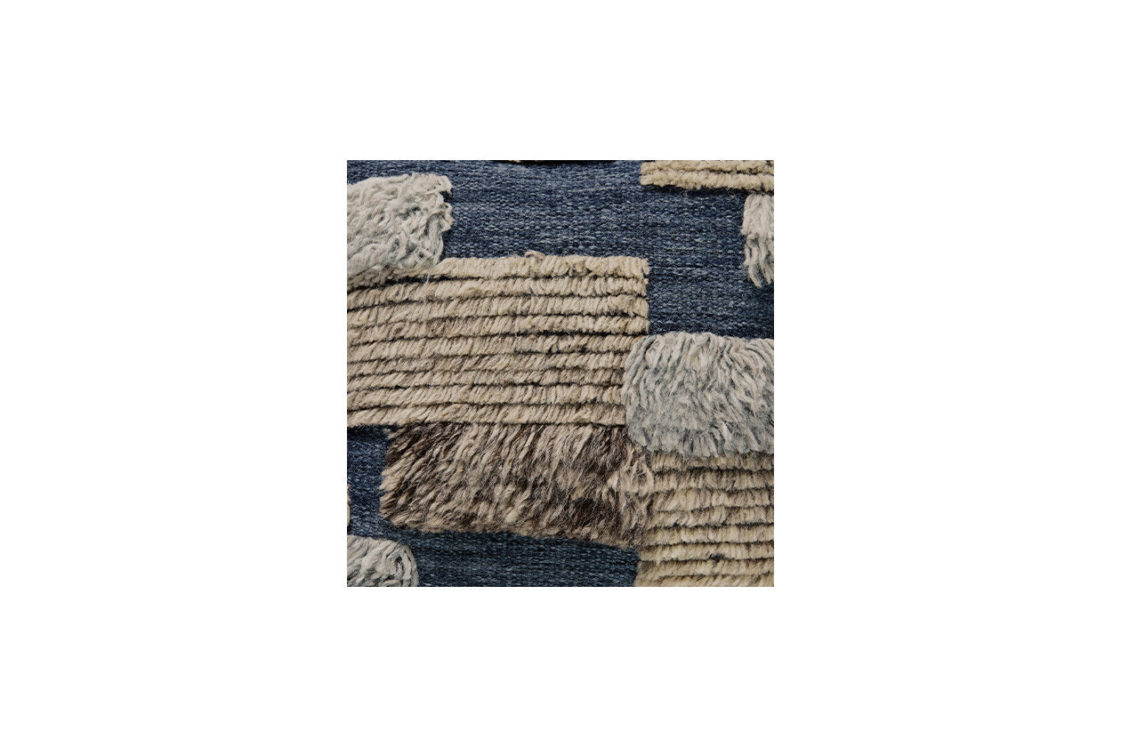 Gibbend Blue/Gray/White Pillow, Set of 4 - A1000926 - Luna Furniture - Dallas Store