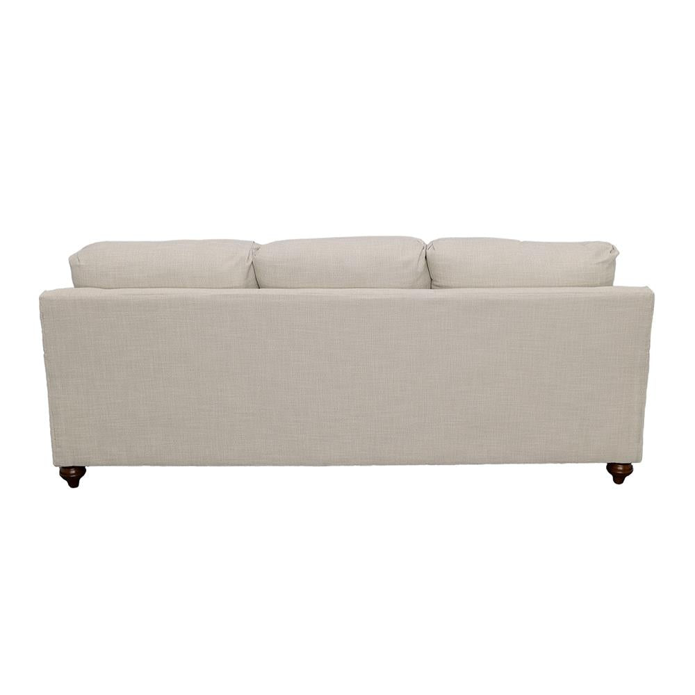 Glenn Cushion Back Sofa Light Gray - 511094 - Luna Furniture - Dallas Store