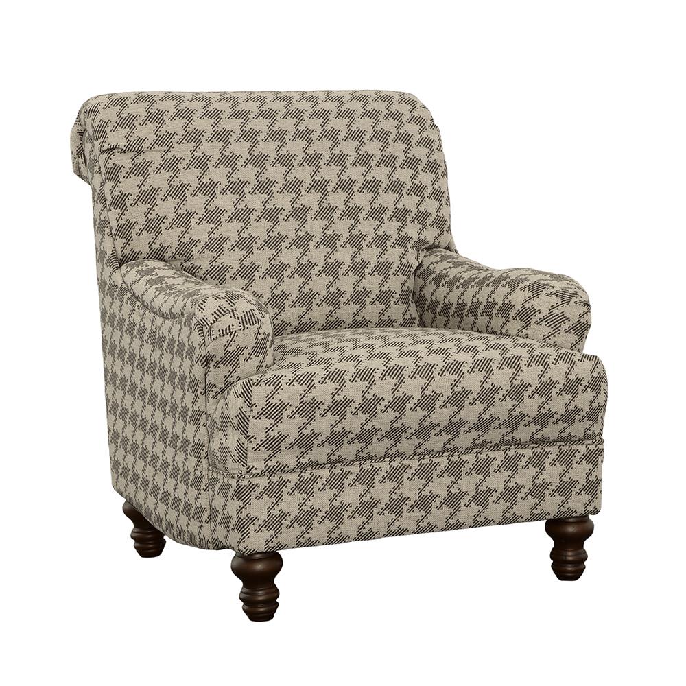 Glenn Gray Upholstered Accent Chair - 903096 - Luna Furniture - Dallas Store