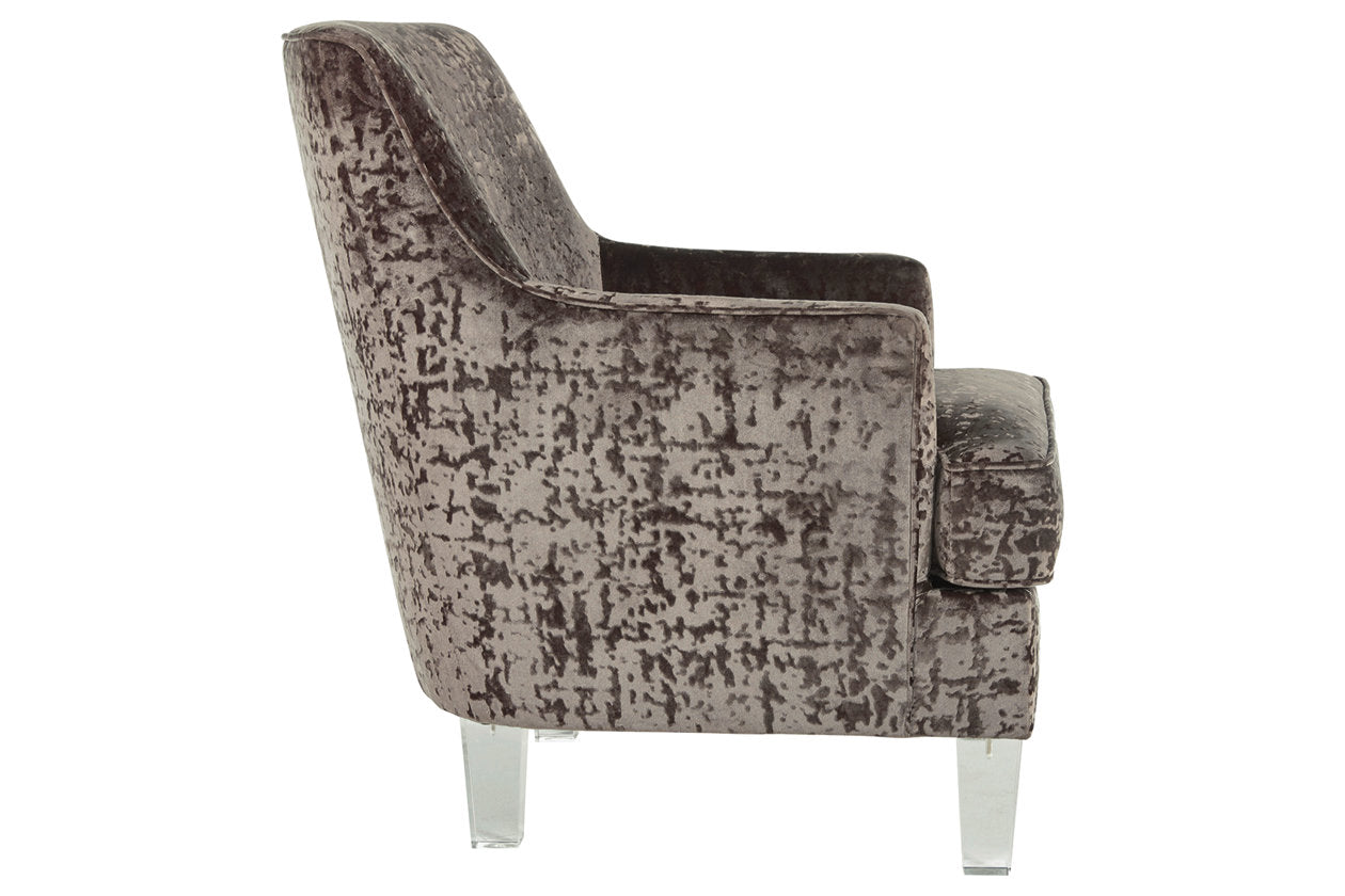 Gloriann Charcoal Accent Chair - A3000106 - Luna Furniture - Dallas Store