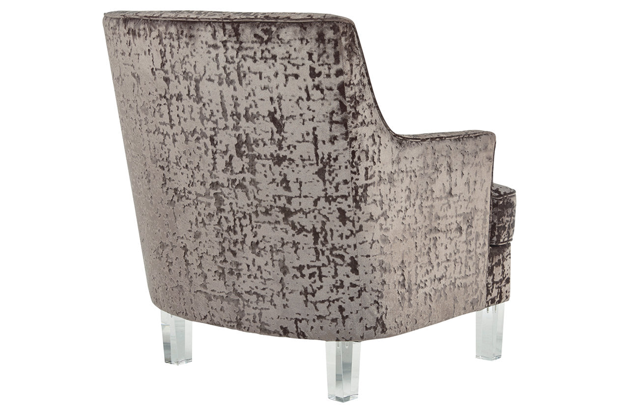 Gloriann Charcoal Accent Chair - A3000106 - Luna Furniture - Dallas Store