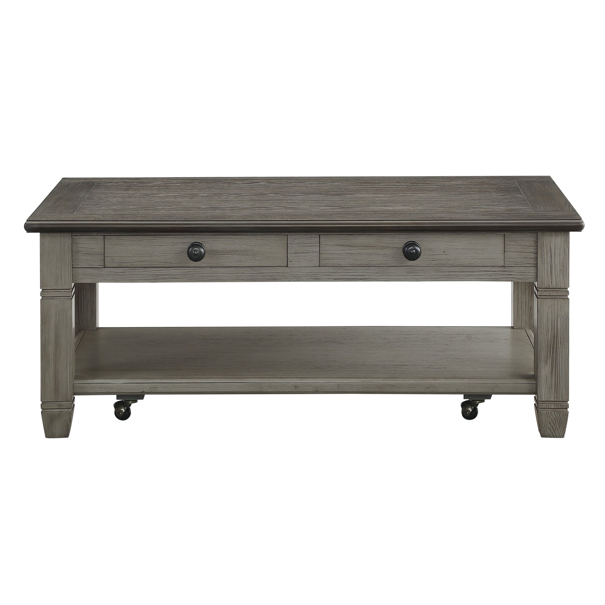 Granby Antique Gray Cocktail Table - 5627GY-30 - Luna Furniture - Dallas Store