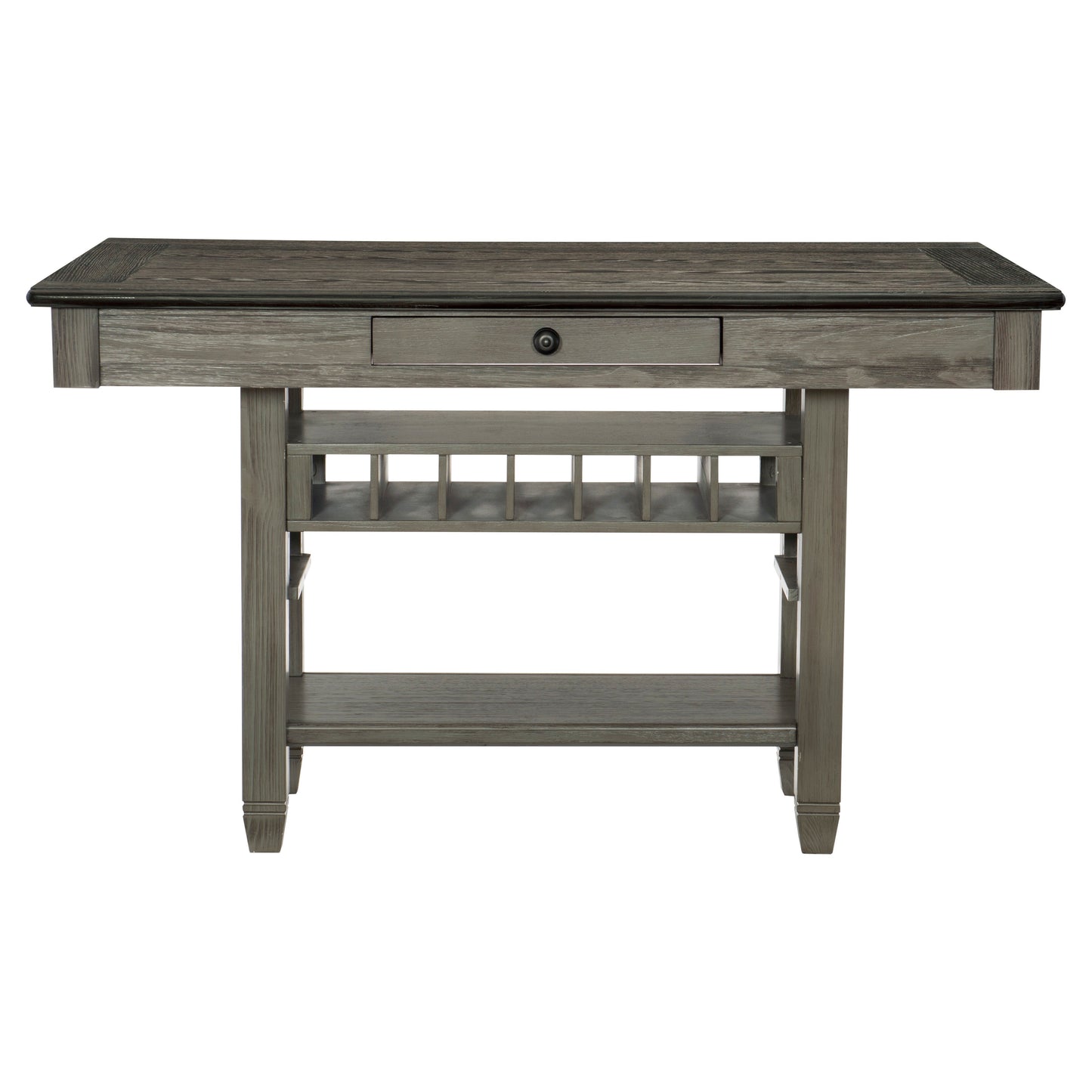 Granby Antique Gray Counter Height Table - SET | 5627GY-36 | 5627GY-36B - Luna Furniture - Dallas Store