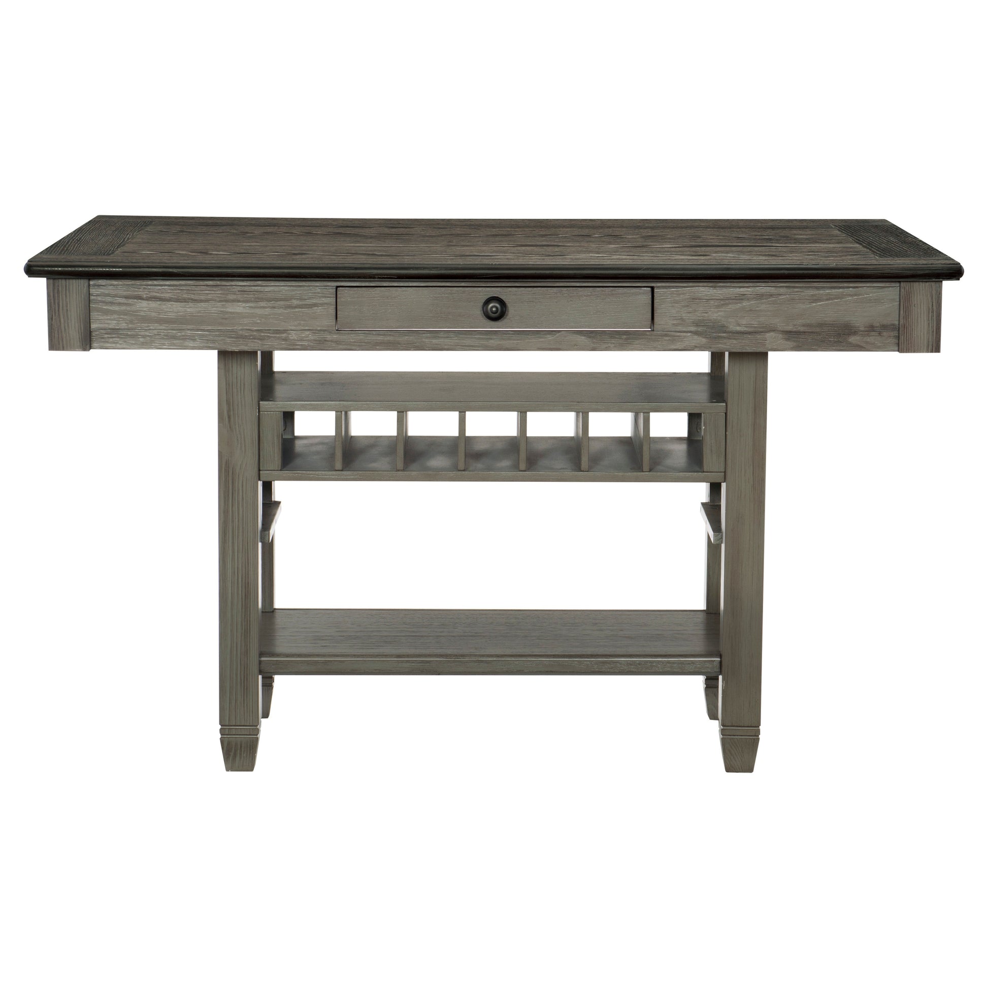 Granby Antique Gray Counter Height Table - SET | 5627GY-36 | 5627GY-36B - Luna Furniture - Dallas Store