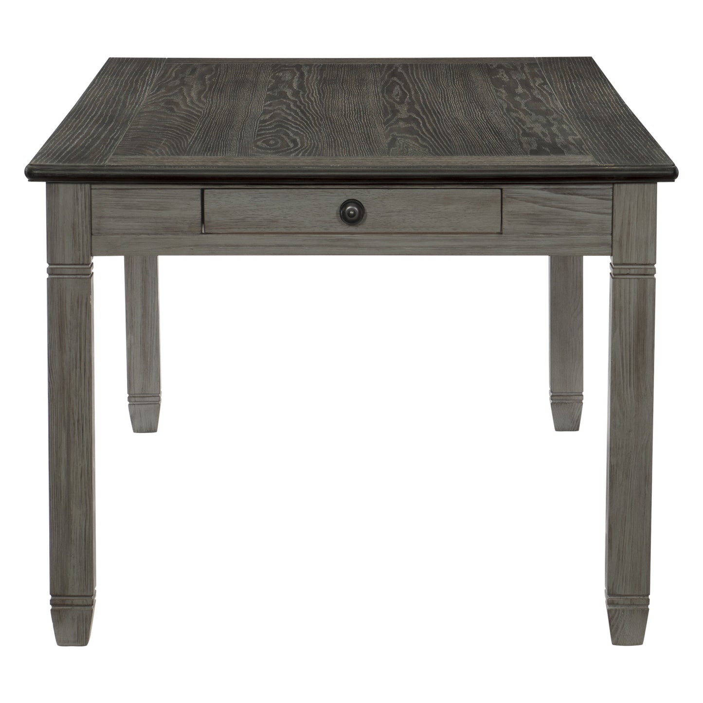 Granby Antique Gray Dining Table - 5627GY-72 - Luna Furniture - Dallas Store