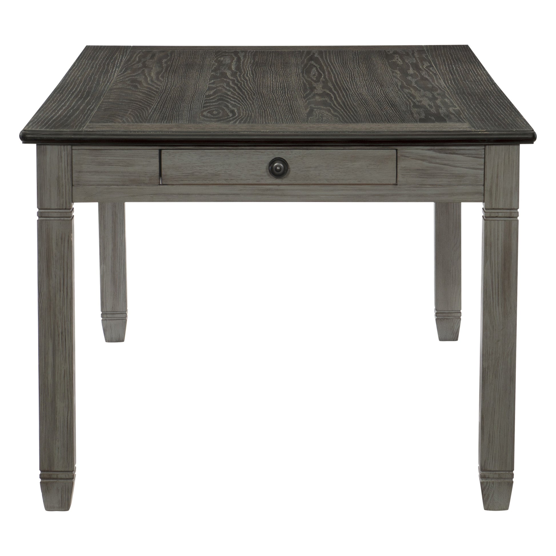 Granby Antique Gray Dining Table - 5627GY-72 - Luna Furniture - Dallas Store