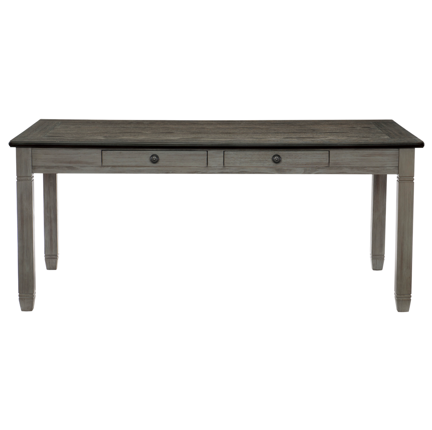 Granby Antique Gray Dining Table - 5627GY-72 - Luna Furniture - Dallas Store