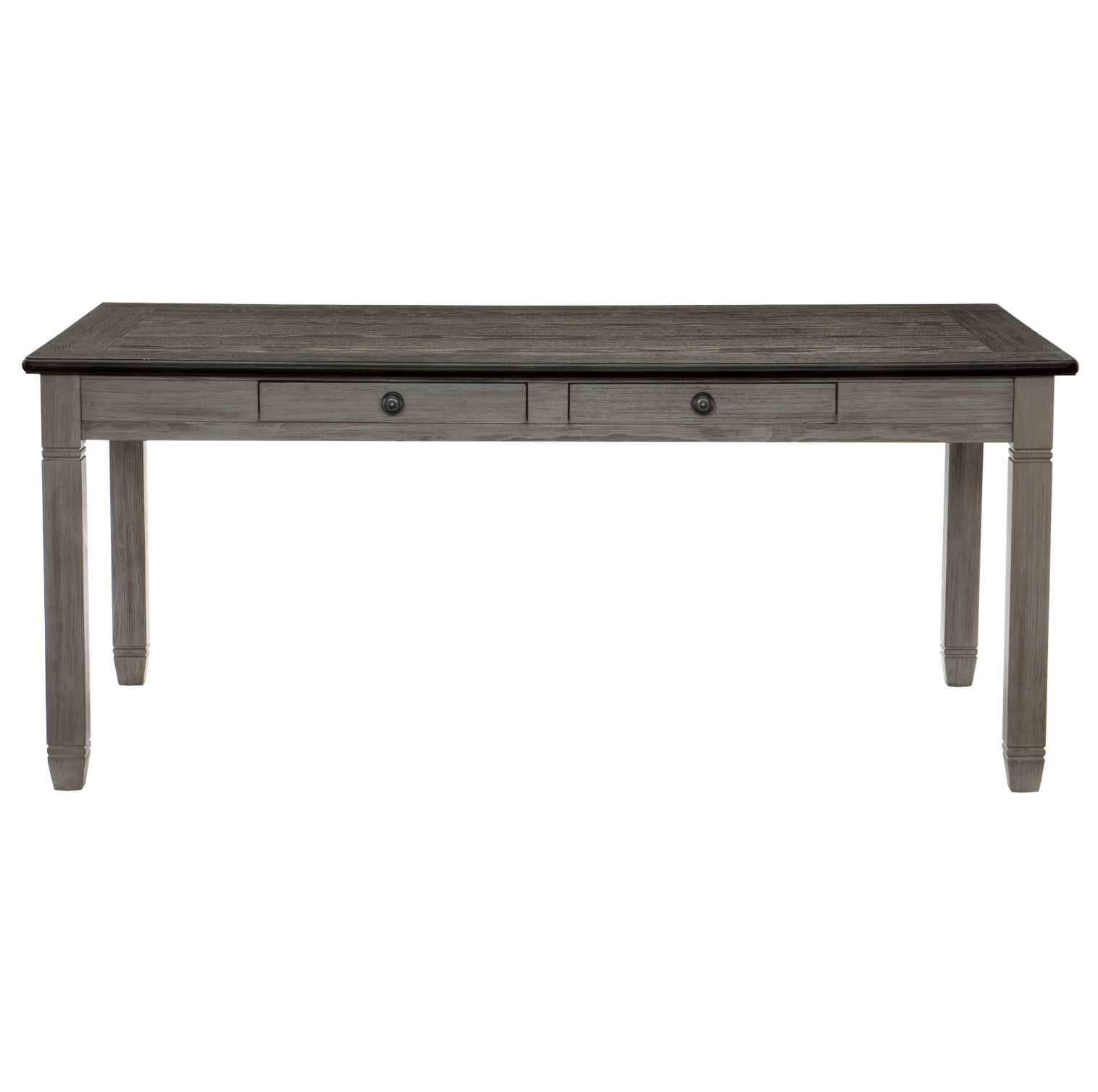 Granby Antique Gray Dining Table - 5627GY-72 - Luna Furniture - Dallas Store