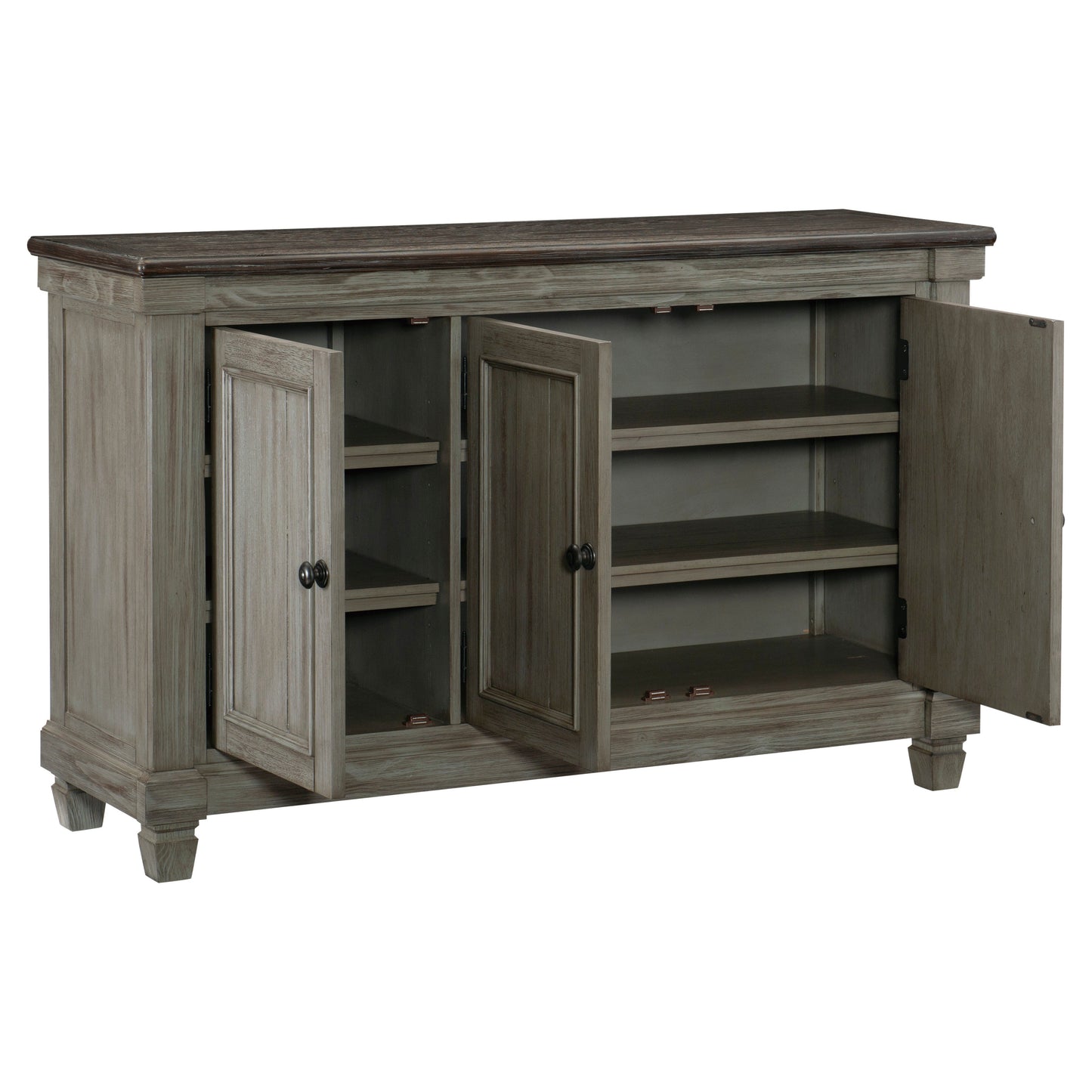 Granby Antique Gray Server - 5627GY-40 - Luna Furniture - Dallas Store
