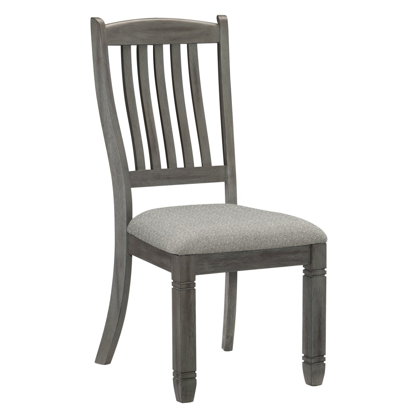 Granby Antique Gray Side Chair, Set of 2 - 5627GYS - Luna Furniture - Dallas Store