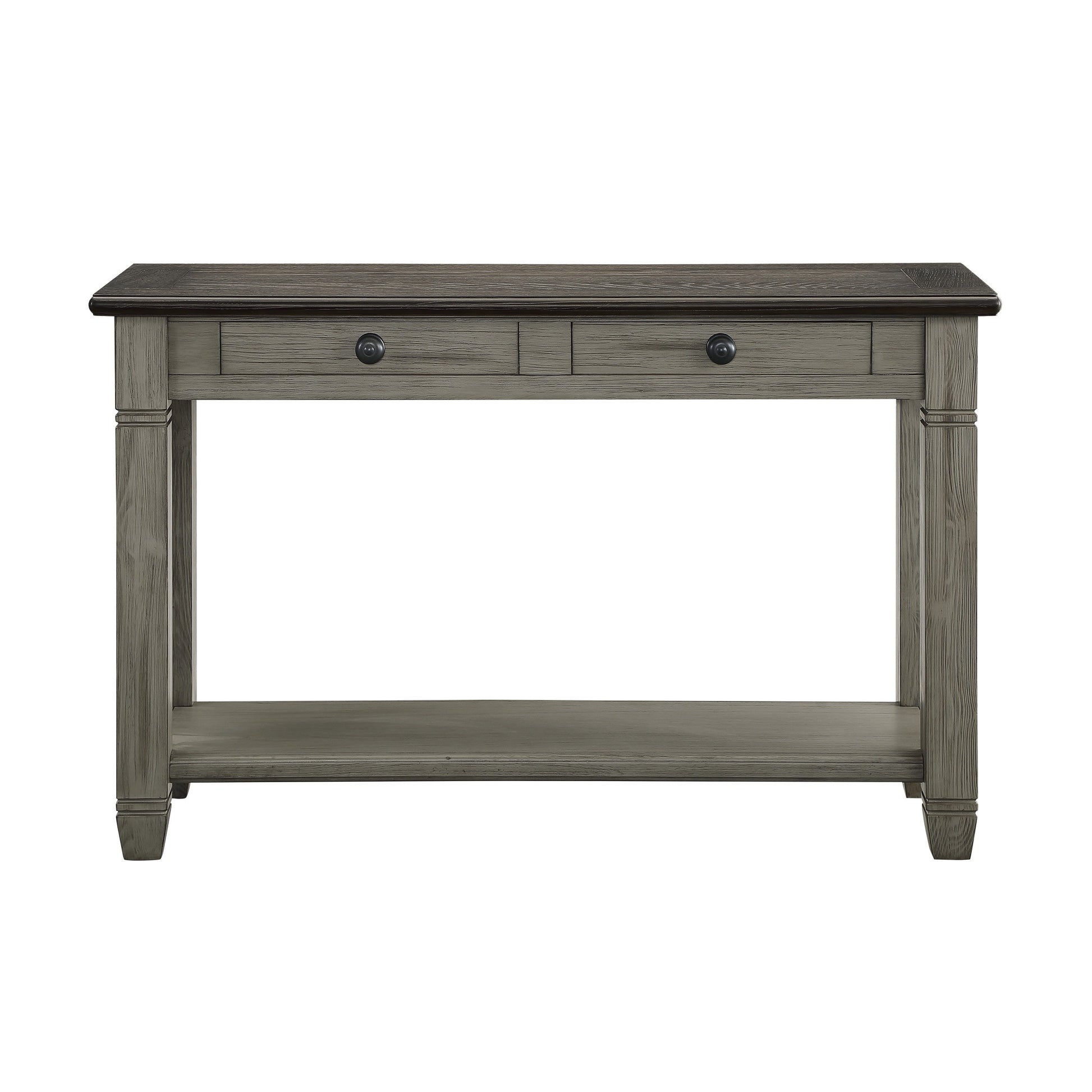 Granby Antique Gray Sofa Table - 5627GY-05 - Luna Furniture - Dallas Store