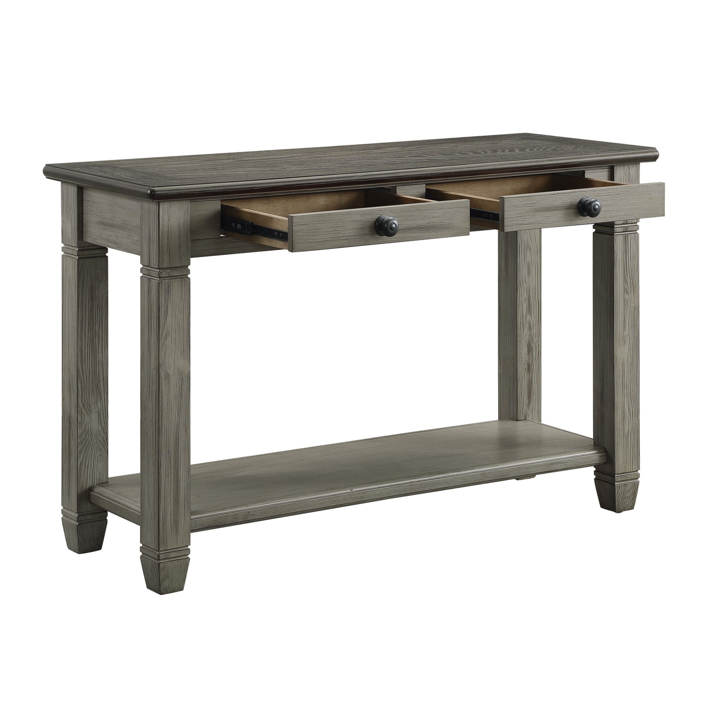Granby Antique Gray Sofa Table - 5627GY-05 - Luna Furniture - Dallas Store