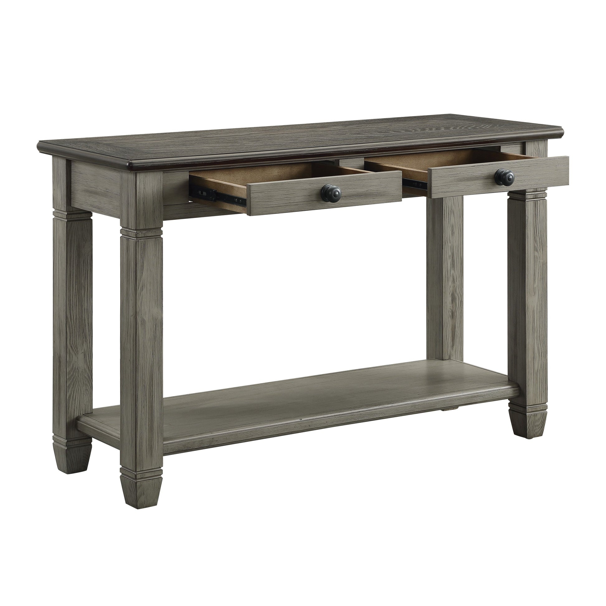 Granby Antique Gray Sofa Table - 5627GY-05 - Luna Furniture - Dallas Store