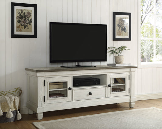 Granby Antique White 64" TV Stand - 56270NW-64T - Luna Furniture - Dallas Store