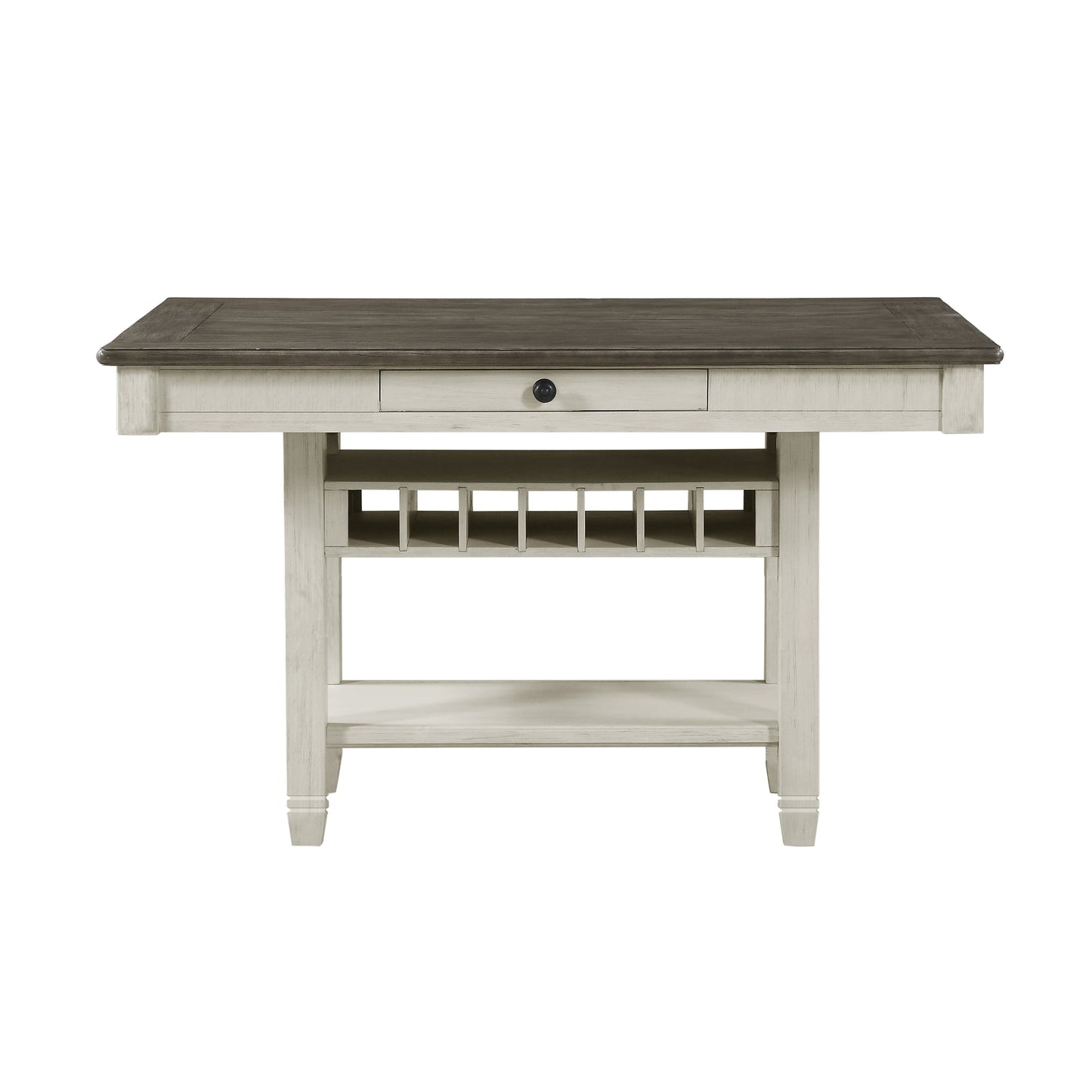 Granby Antique White Counter Height Table - SET | 5627NW-36 | 5627NW-36B - Luna Furniture - Dallas Store