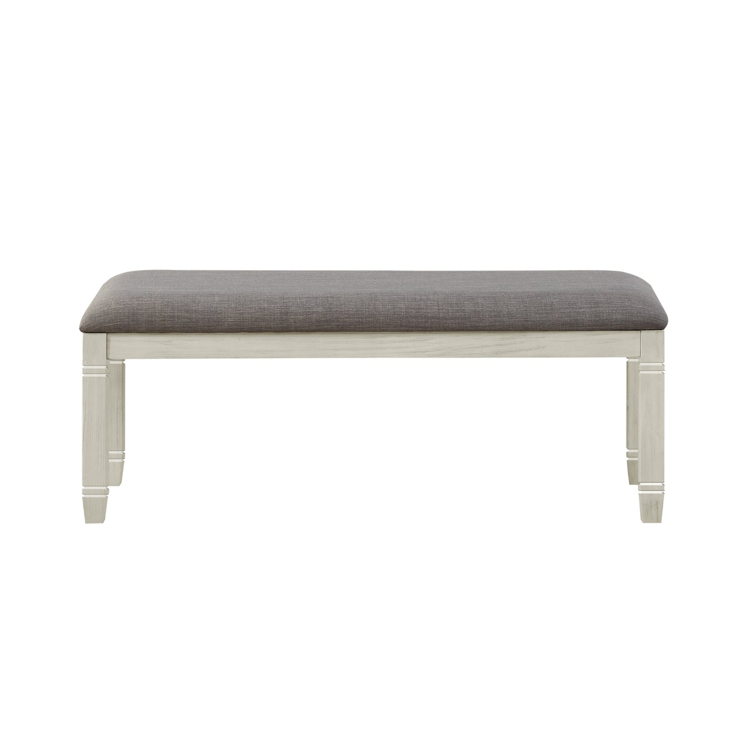 Granby Antique White Dining Bench - 5627NW-13 - Luna Furniture - Dallas Store