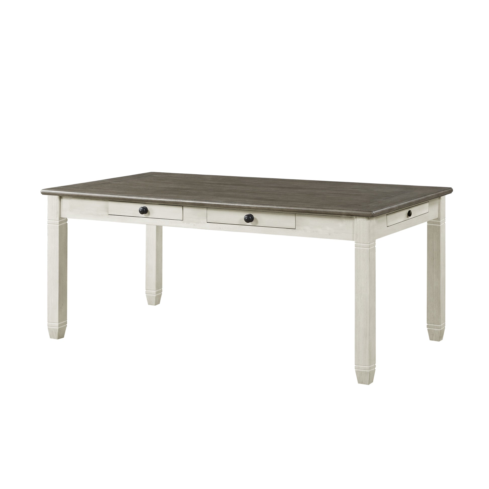 Granby Antique White Dining Set - SET | 5627NW-72 | 5627NWS(3) - Luna Furniture - Dallas Store