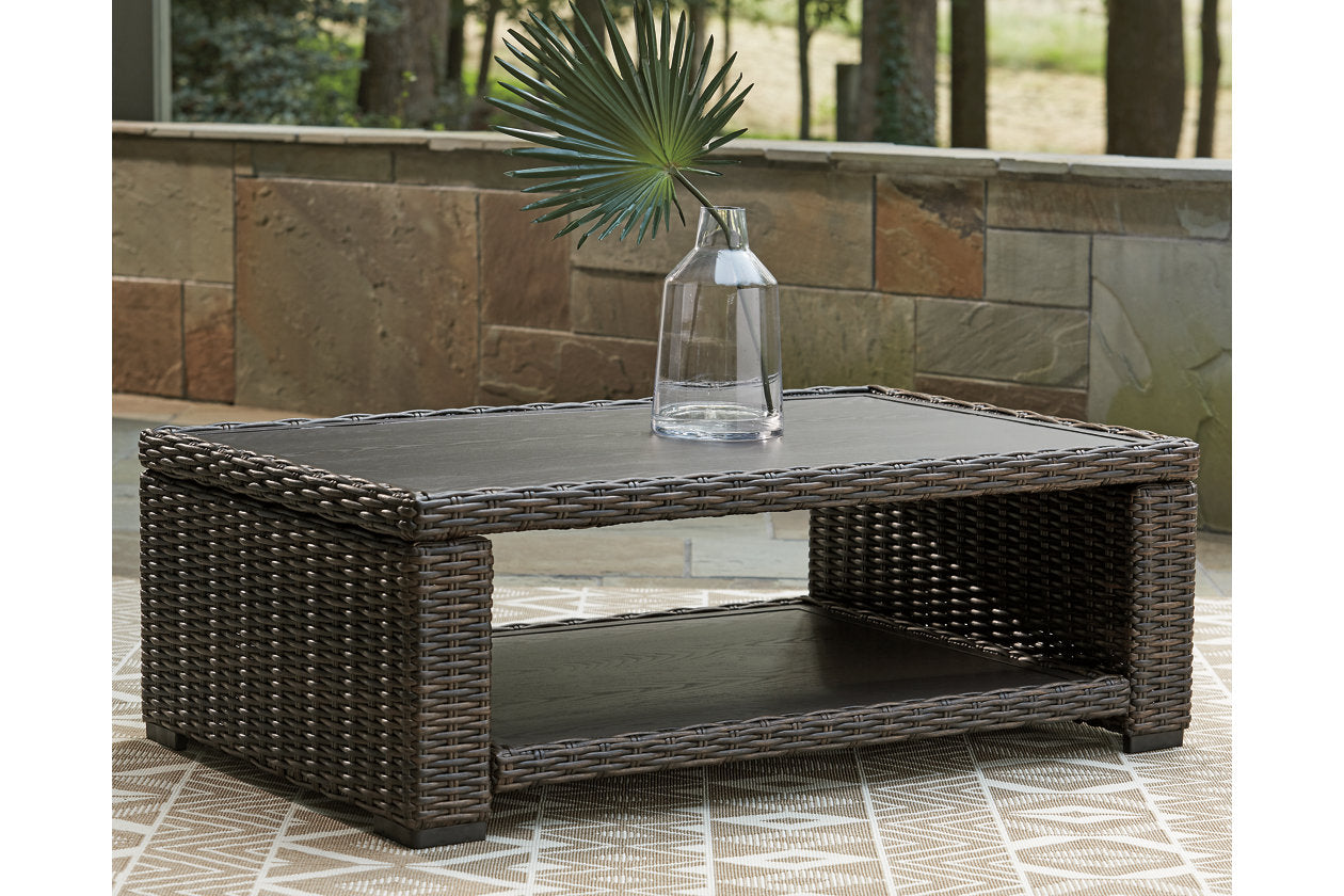 Grasson Lane Brown Coffee Table - P783-701 - Luna Furniture - Dallas Store