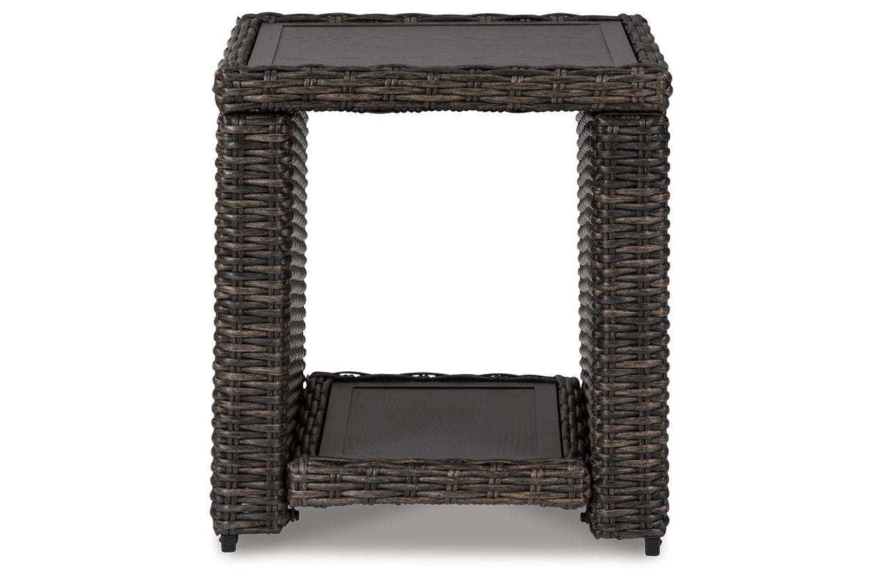 Grasson Lane Brown End Table - P783-702 - Luna Furniture - Dallas Store