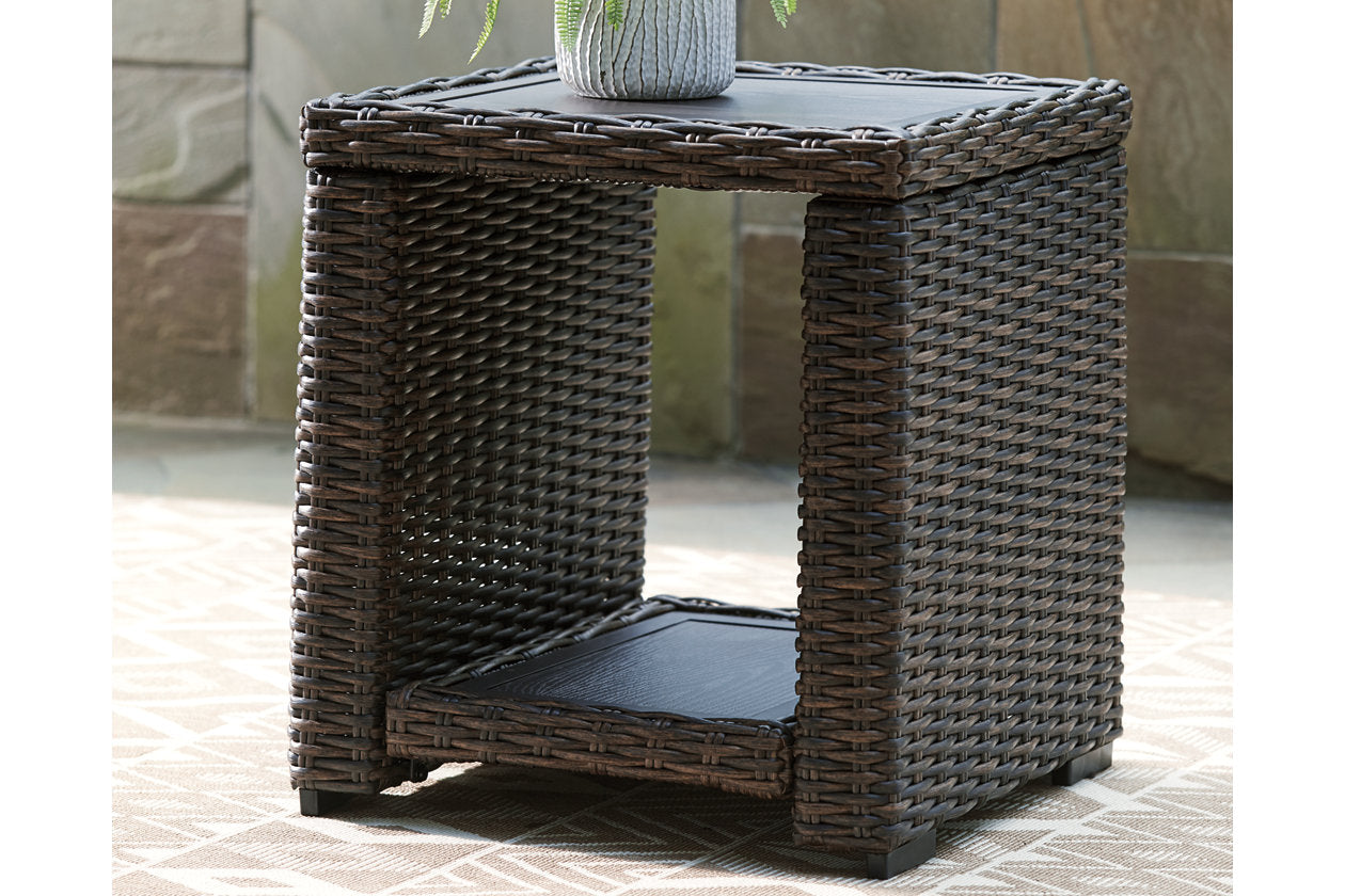 Grasson Lane Brown End Table - P783-702 - Luna Furniture - Dallas Store