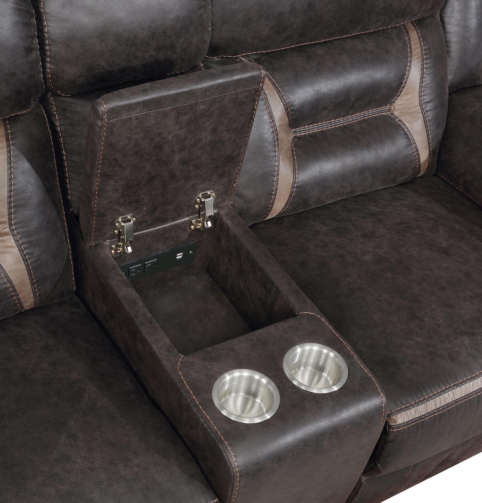 Greer Upholstered Tufted Back Glider Loveseat - 651355 - Luna Furniture - Dallas Store
