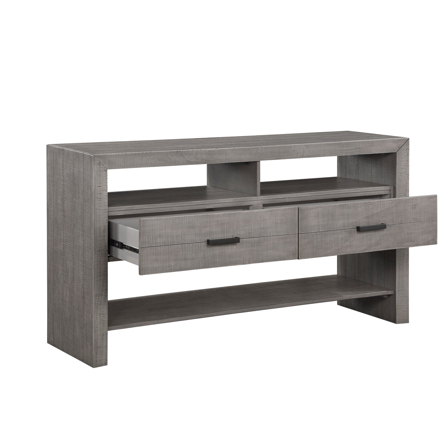 Gresham Gray Server - 5760-40 - Luna Furniture - Dallas Store