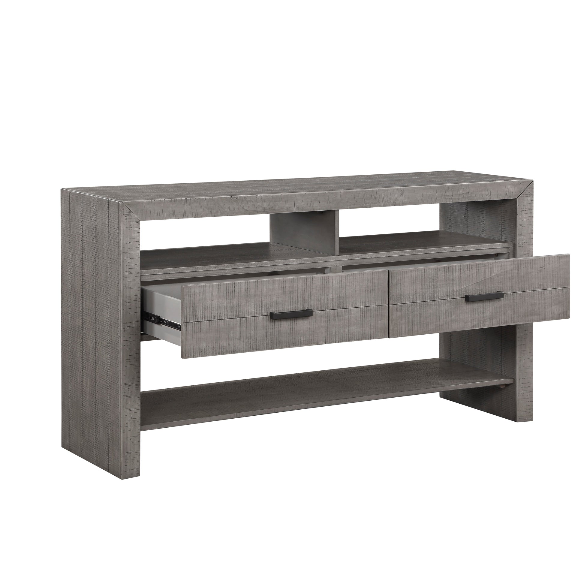 Gresham Gray Server - 5760-40 - Luna Furniture - Dallas Store
