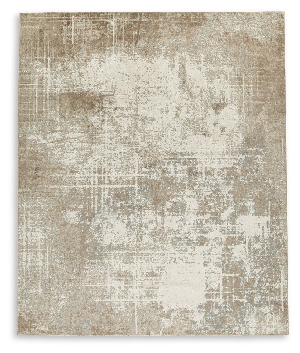 Grifflain Tan/Brown/Gray Large Rug - R406231 - Luna Furniture - Dallas Store