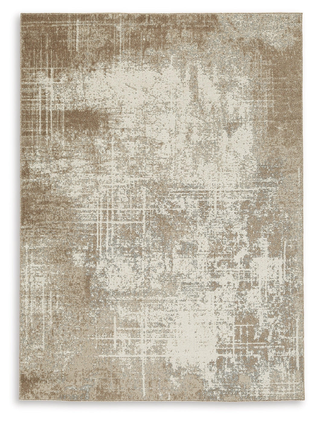 Grifflain Tan/Brown/Gray Medium Rug - R406232 - Luna Furniture - Dallas Store