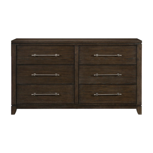 Griggs Dark Brown Dresser - 1669-5 - Luna Furniture - Dallas Store