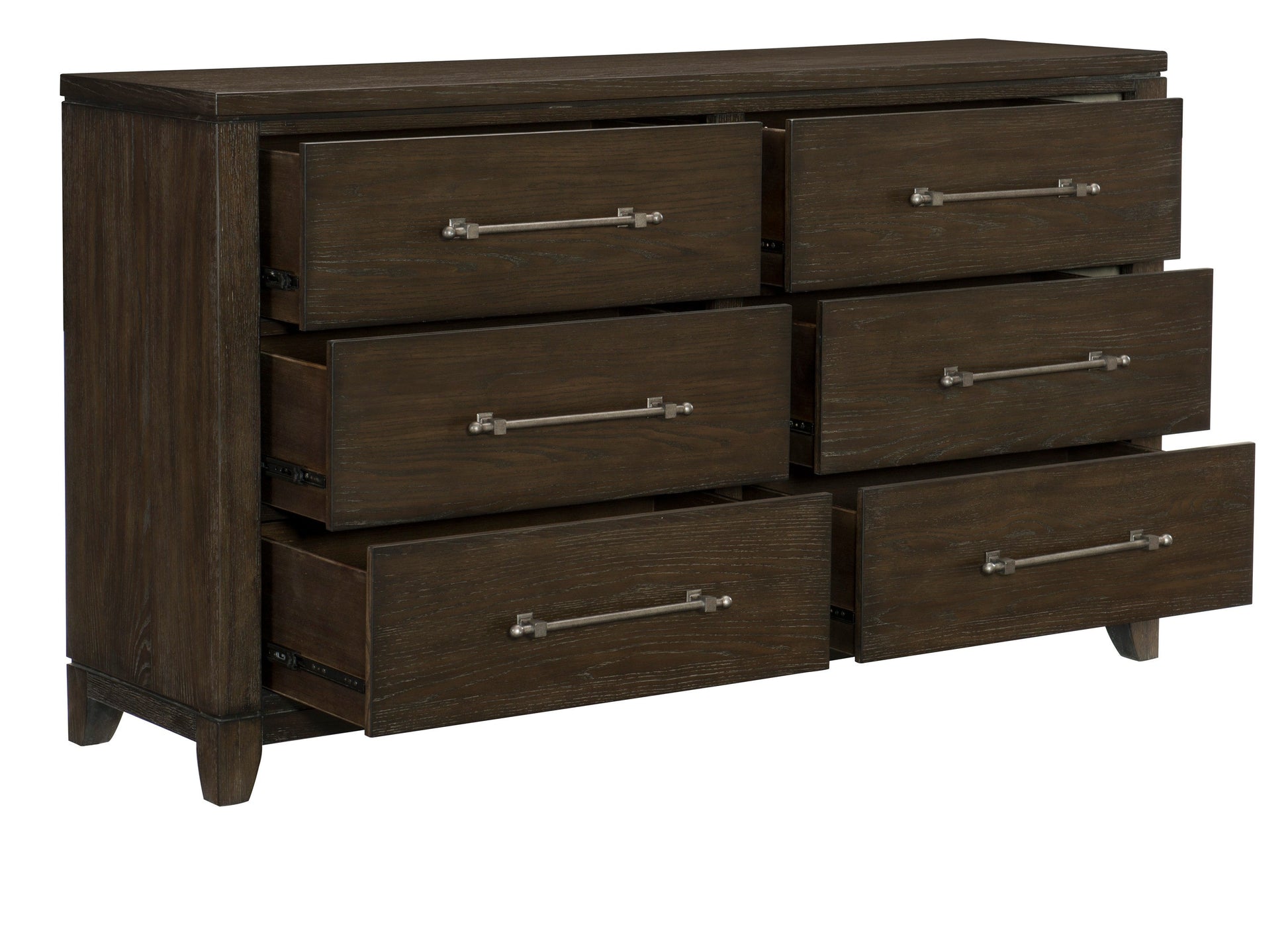 Griggs Dark Brown Dresser - 1669-5 - Luna Furniture - Dallas Store