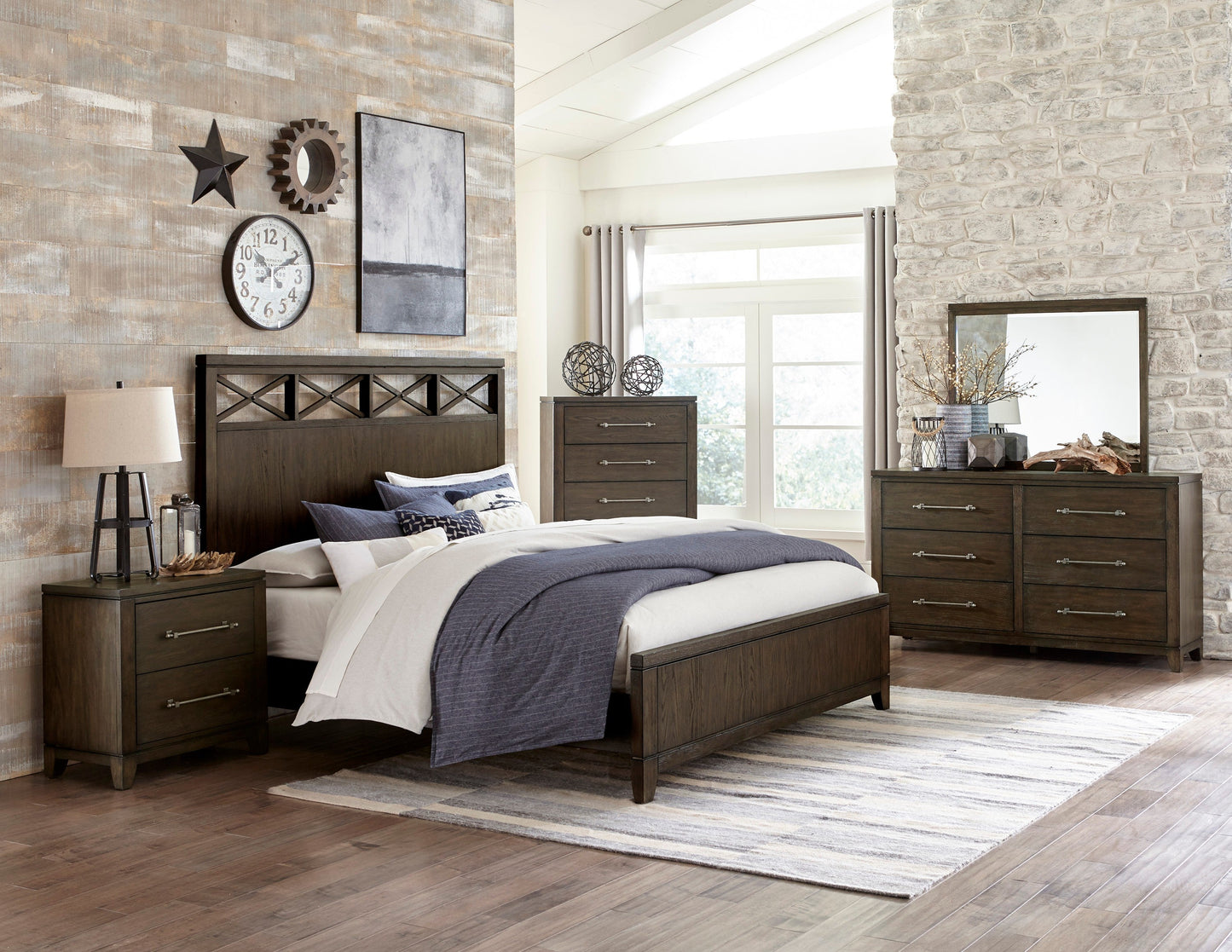Griggs Dark Brown Mirror (Mirror Only) - 1669-6 - Luna Furniture - Dallas Store