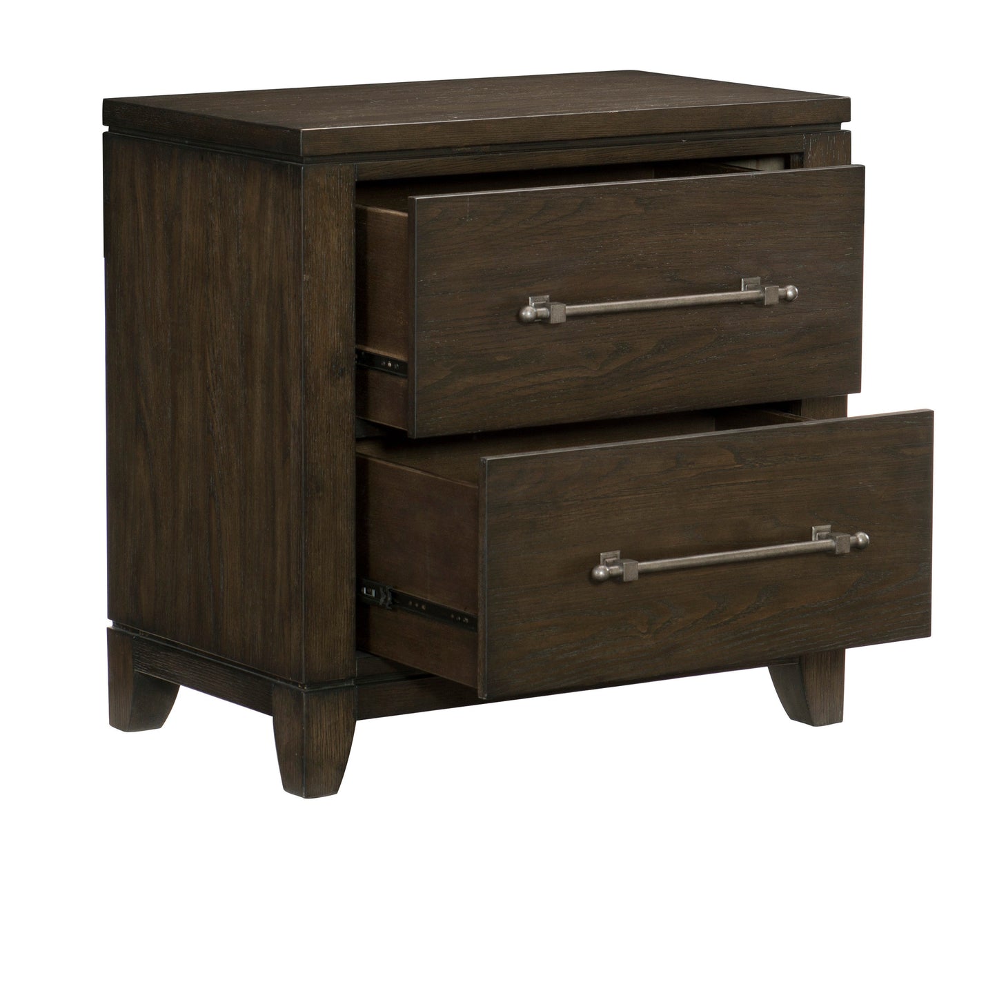 Griggs Dark Brown Nightstand - 1669-4 - Luna Furniture - Dallas Store