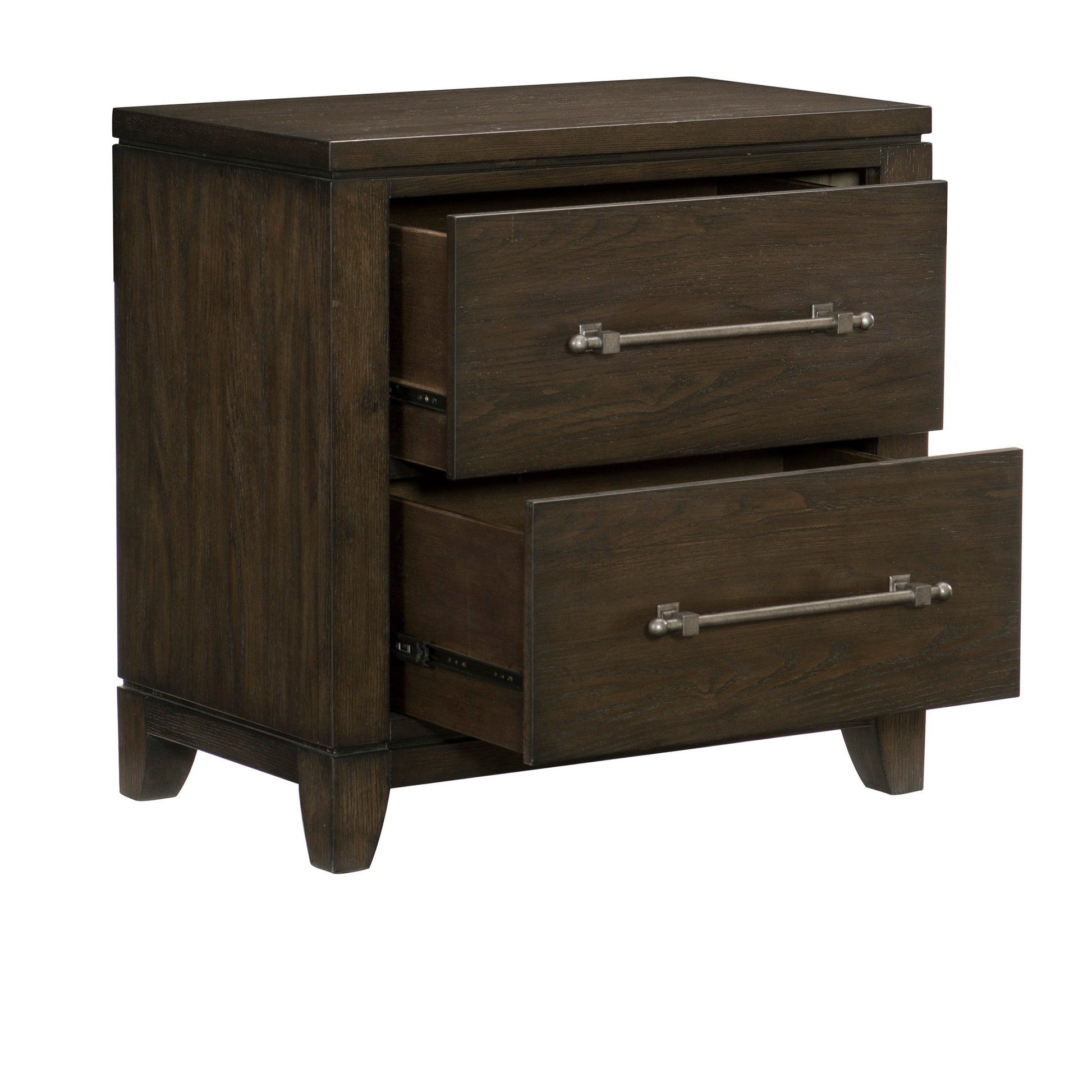 Griggs Dark Brown Nightstand - 1669-4 - Luna Furniture - Dallas Store