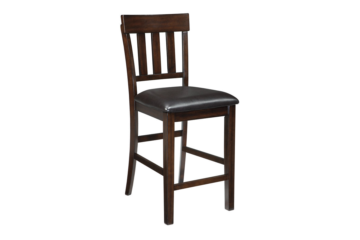 Haddigan Dark Brown Counter Height Barstool, Set of 2 - D596-124 - Luna Furniture - Dallas Store