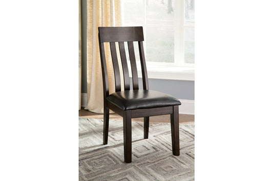 Haddigan Dark Brown Dining Chair, Set of 2 - D596-01 - Luna Furniture - Dallas Store