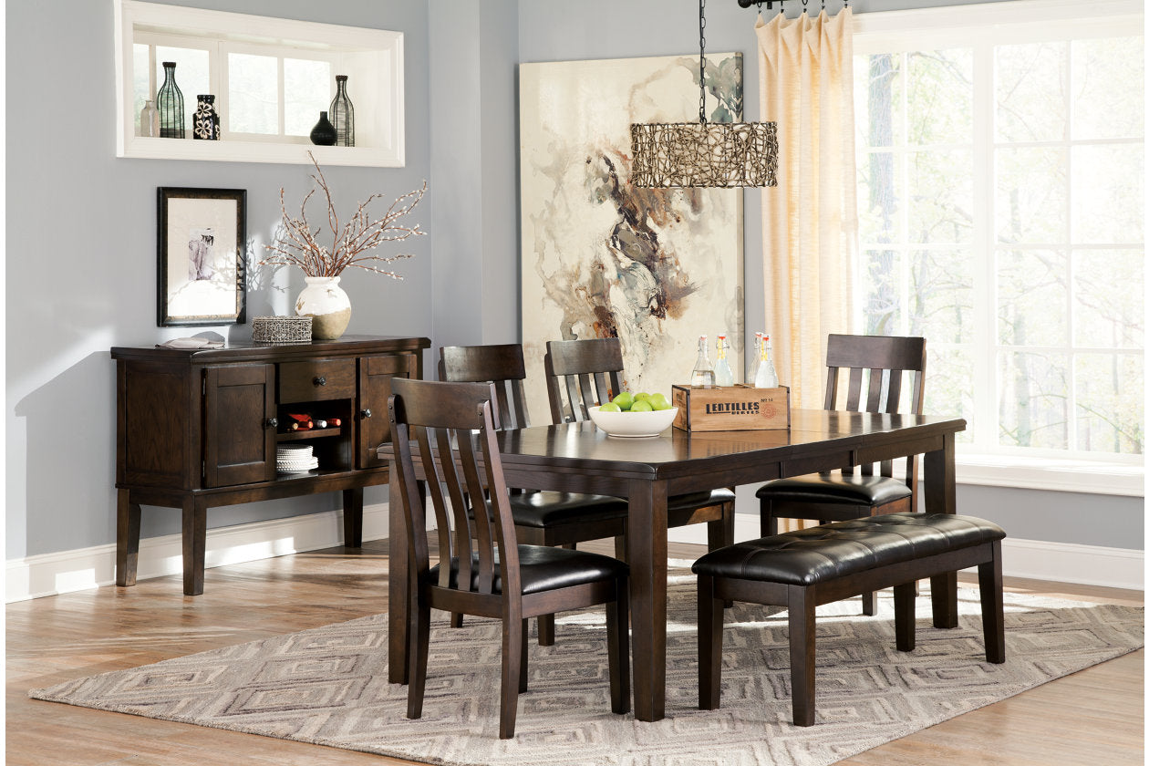 Haddigan Dark Brown Dining Chair, Set of 2 - D596-01 - Luna Furniture - Dallas Store