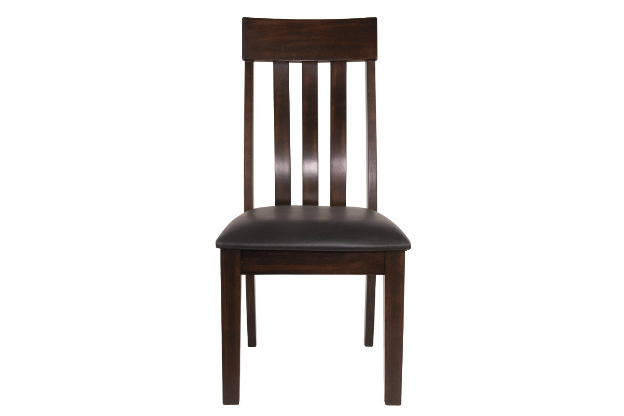 Haddigan Dark Brown Dining Chair, Set of 2 - D596-01 - Luna Furniture - Dallas Store