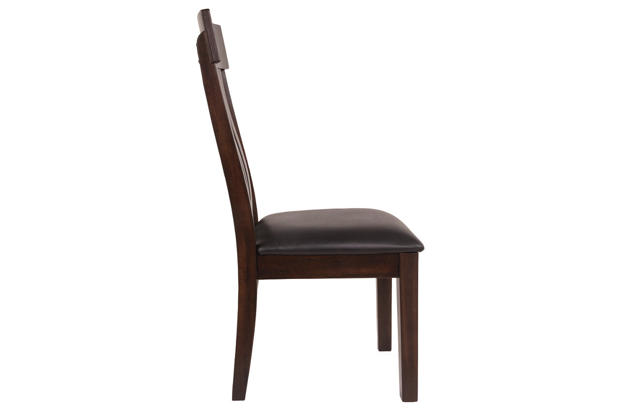 Haddigan Dark Brown Dining Chair, Set of 2 - D596-01 - Luna Furniture - Dallas Store