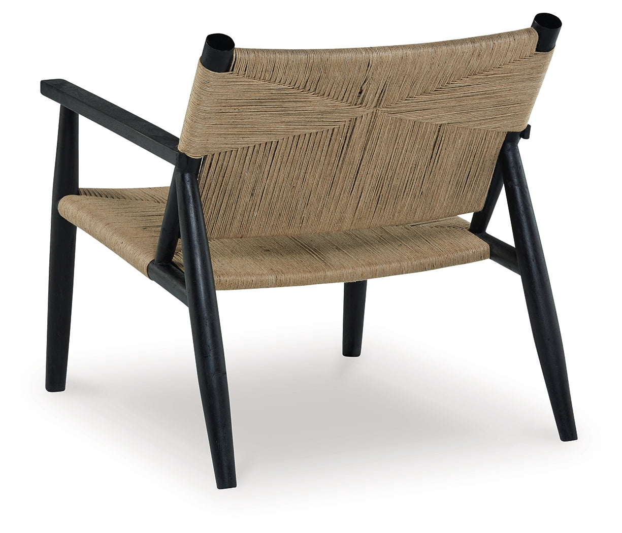 Halfmore Black/Natural Accent Chair - A3000672 - Luna Furniture - Dallas Store