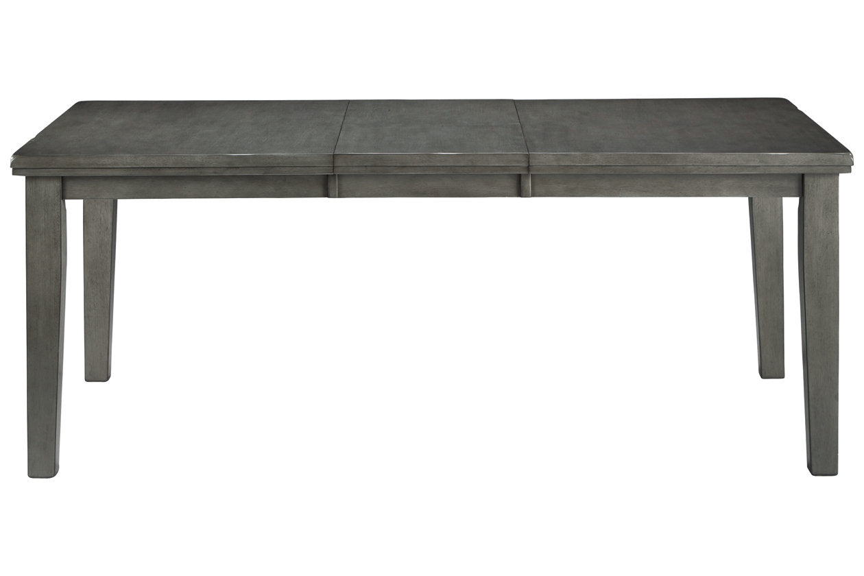 Hallanden Gray Dining Extension Table - D589-35 - Luna Furniture - Dallas Store