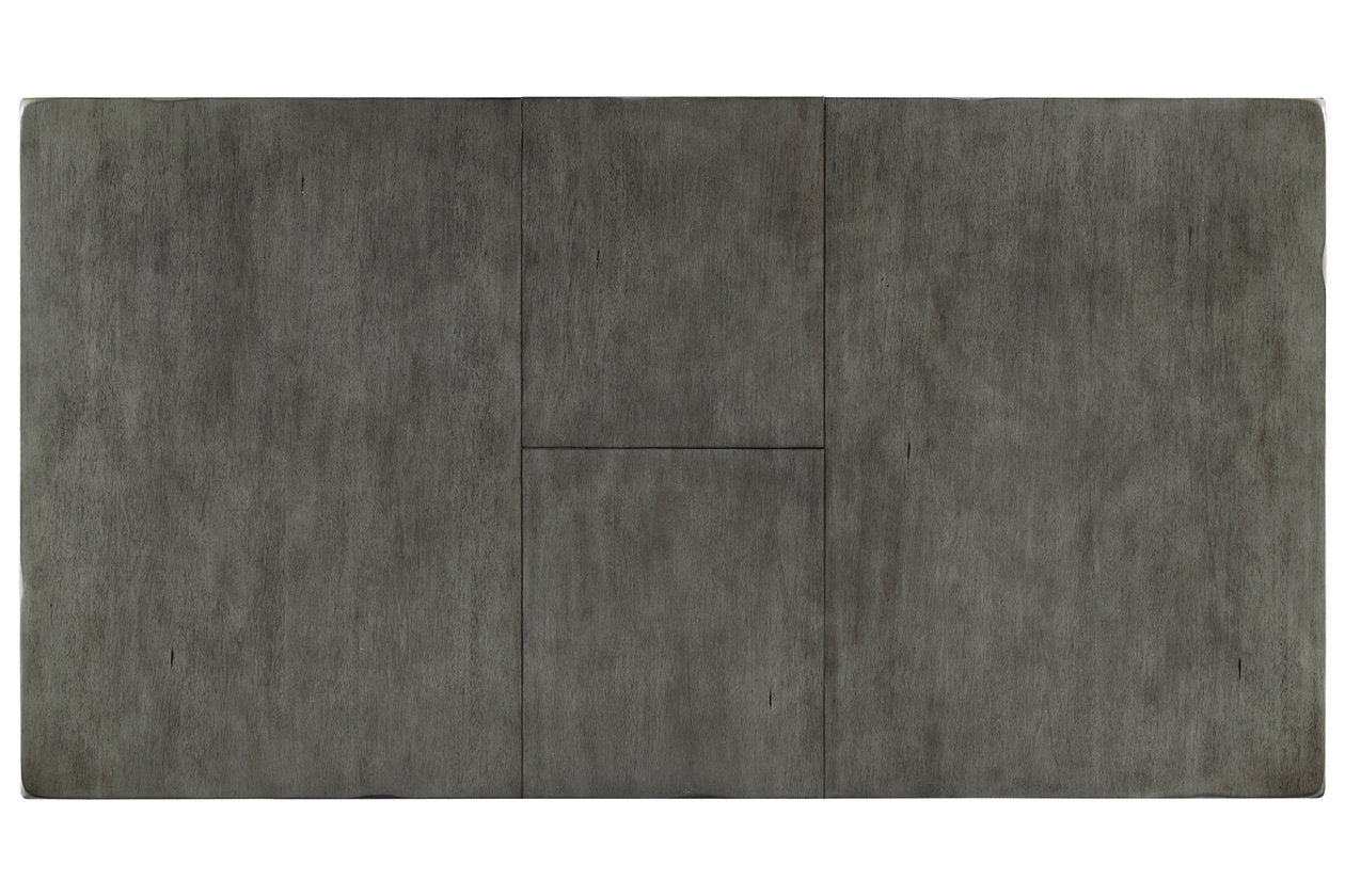 Hallanden Gray Dining Extension Table - D589-35 - Luna Furniture - Dallas Store